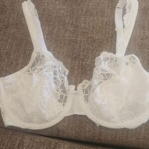 Bali White Lace Underwire Bra
